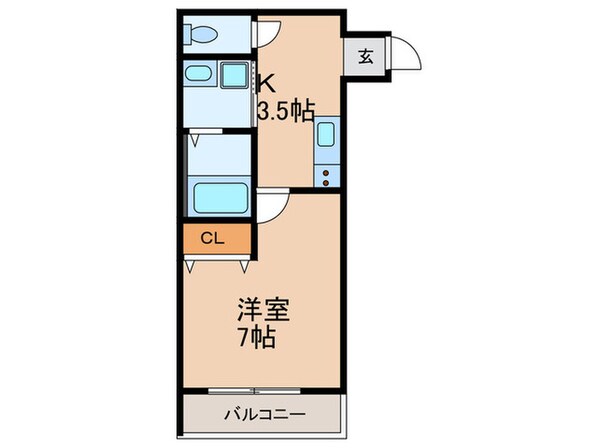 フジパレス平野郷Ⅴ番館の物件間取画像